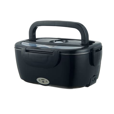 salton portable electric lunch box|Salton Black 1.58 Insulated Self.